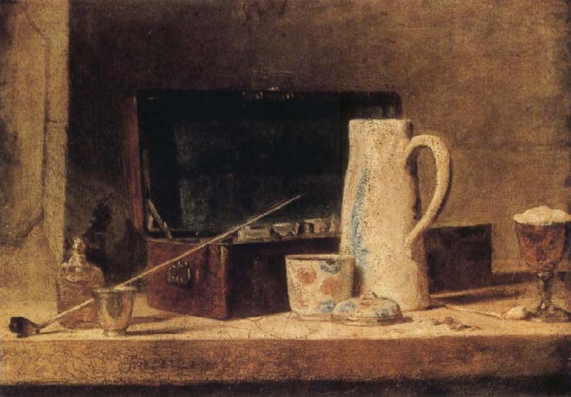 Pipe and Jug, Jean Baptiste Simeon Chardin